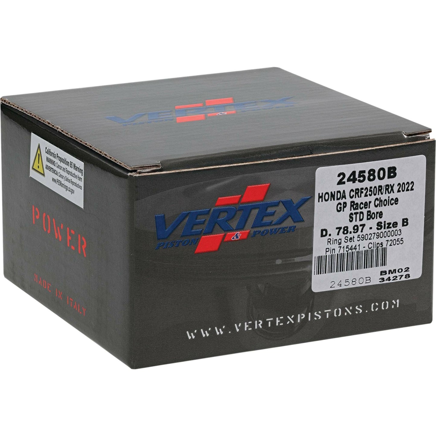 Piston Kit Gp Rc Forged 78.97/Std 14.1:1 Hon