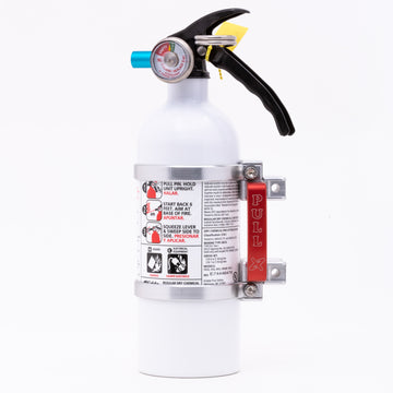 Quick Release Mount Silver W/2 Lb. Kidde Extinguisher