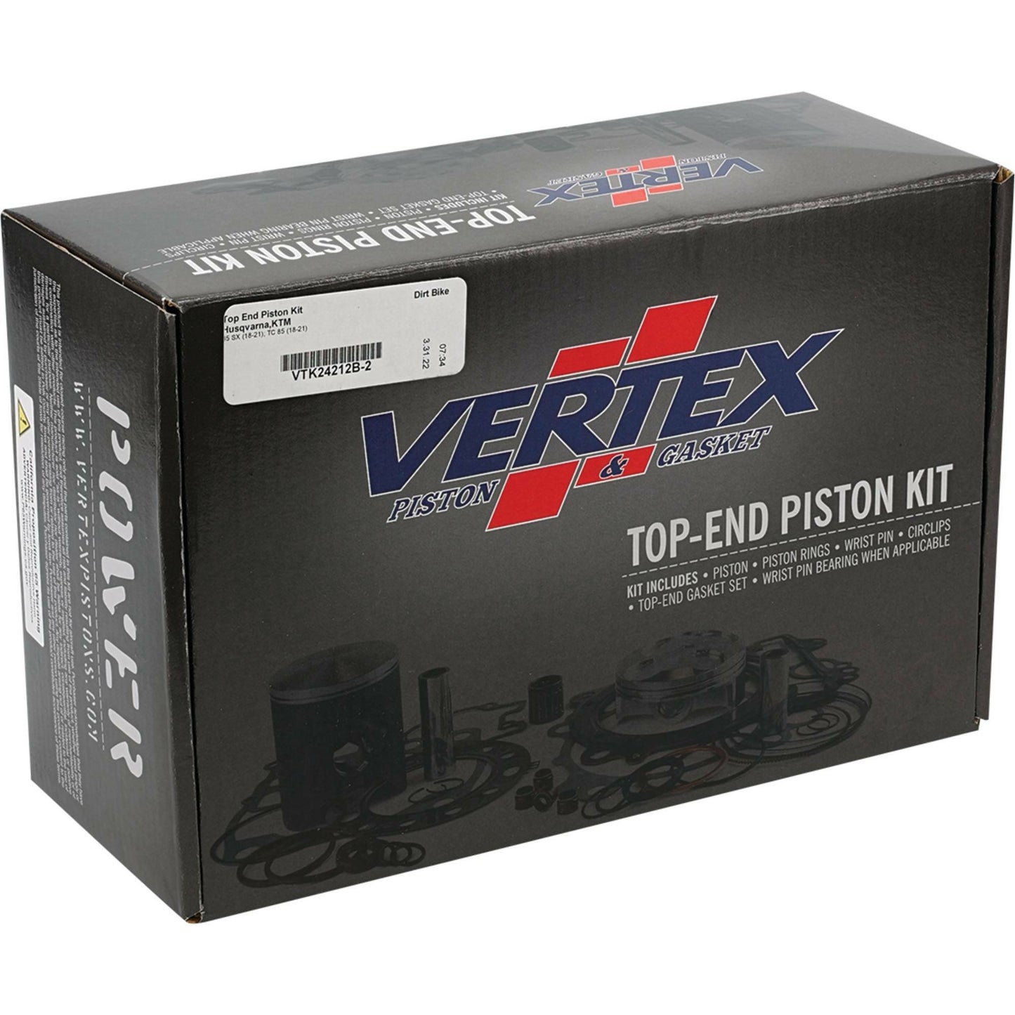 Top End Kit Cast 46.95/Std Husq/Ktm