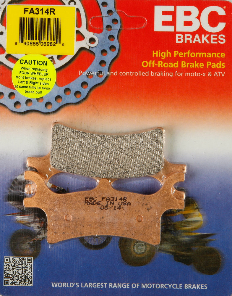 EBC Brakes High Perfomance Brake Pads Fa314R