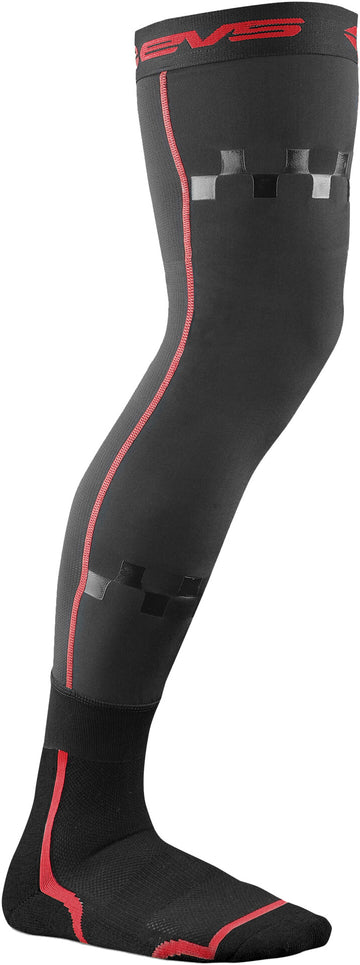 EVS Fusion Socks Black / Red Small / Medium