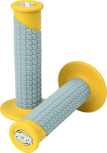 ProTaper Clamp-On Pillow Top Grips - Yellow/Gray