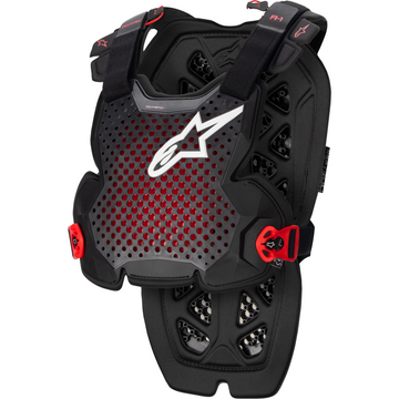 Alpinestars A-1 Pro Chest Protector Anthracite Black Red Medium/Large | Protection