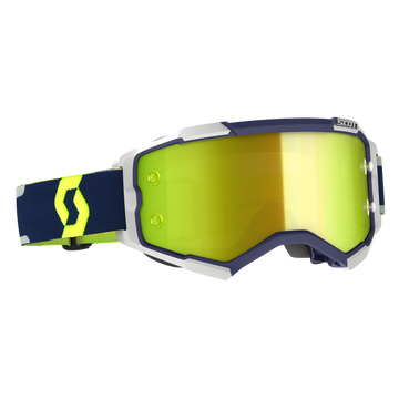 Fury Goggle Blue/Grey Yellow Chrome Works Lens