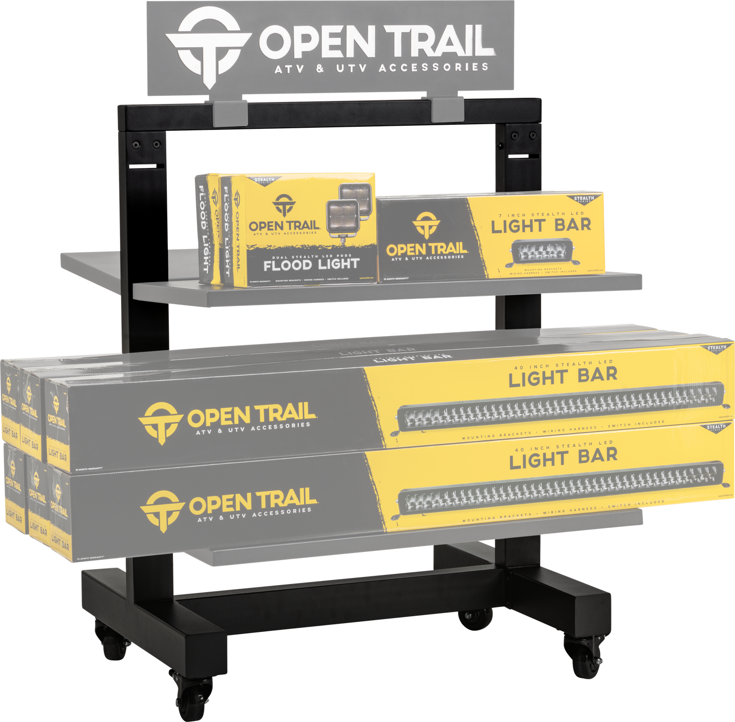 Battery Display Base Frame