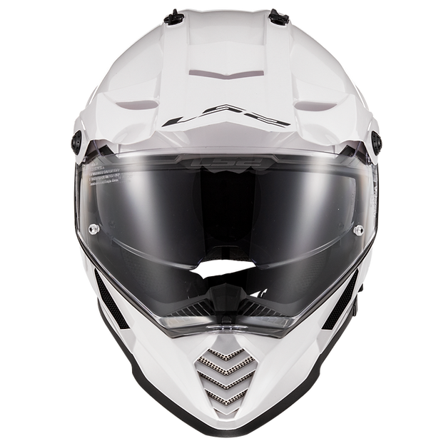 LS2 Blaze Full Face Solid WHT XXL
