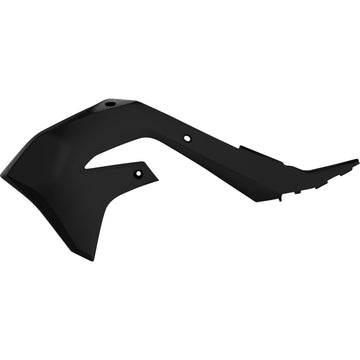 POLISPORT Radiator Cover - Black - KX 450F 8423400003 by Polisport