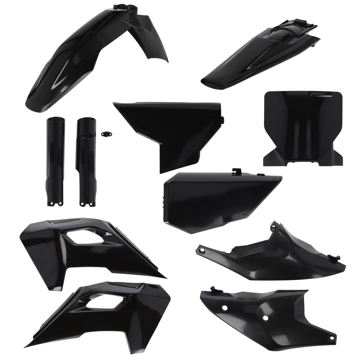 Plastic Kit Full Hus Black