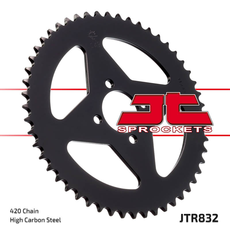 Rear Sprocket Steel 52t 420 Yam
