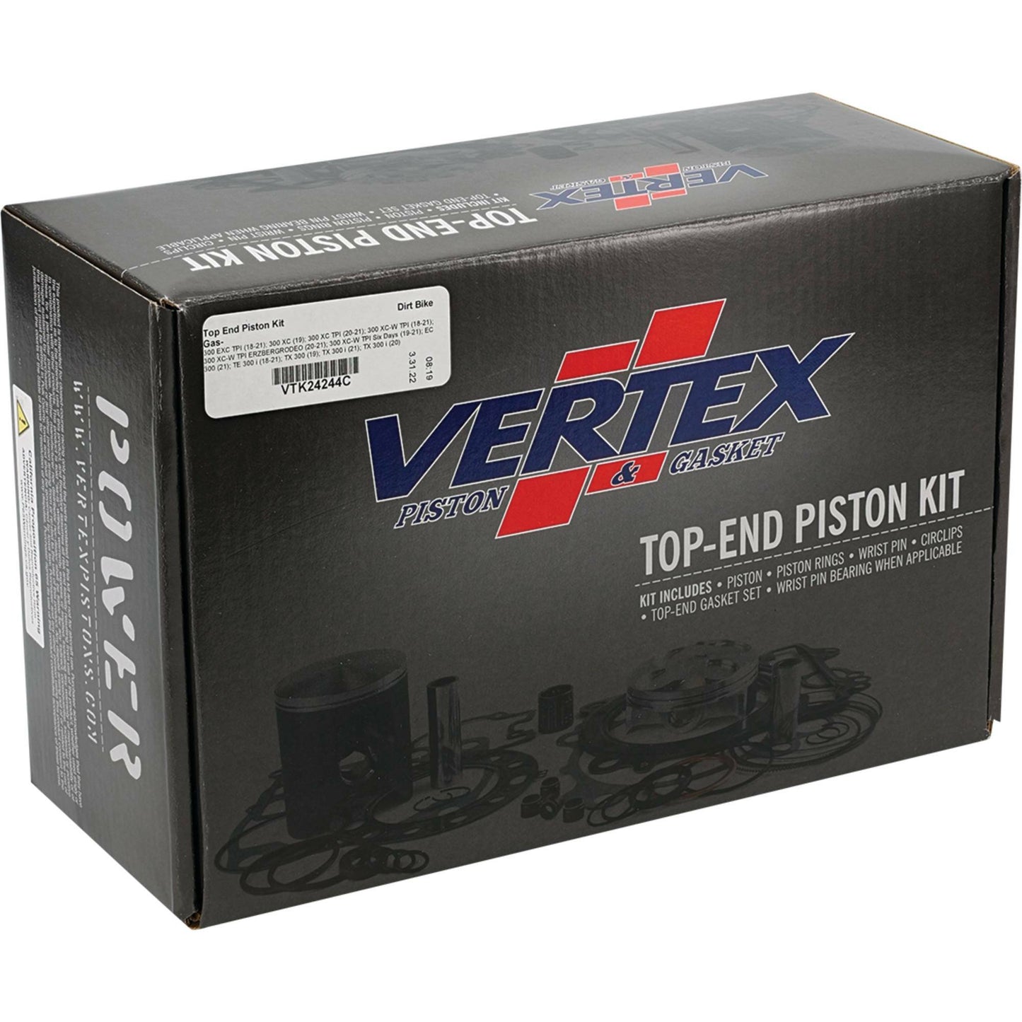 Top End Kit Cast 71.945/Std Husq/Ktm