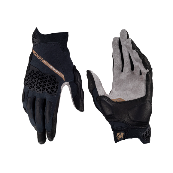 Leatt Glove ADV X-Flow 7.5 Short #S/US8 Stealth Black/Grey