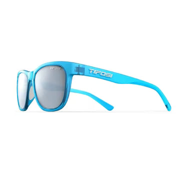 Tifosi Optics Swank Crystal Sky Blue Smoke Bright Blue Mirror Sunglasses