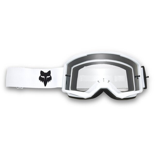 Fox Main Core Goggle White w/ Clear Lens | Goggles & Accessories