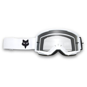 Fox Main Core Goggle White w/ Clear Lens | Goggles & Accessories