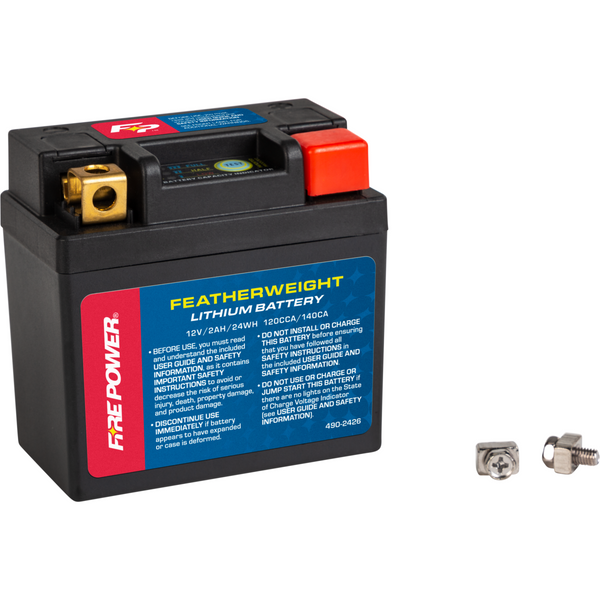 Fire Power Lithium Battery 120 CCA 12V/24WH