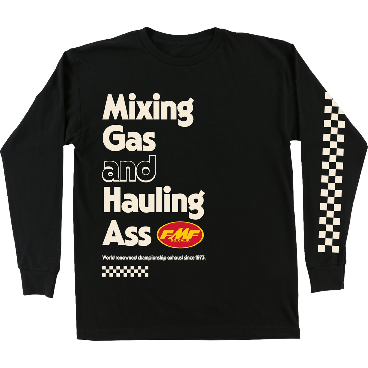 FMF World Famous Long-Sleeve T-Shirt - Black - XL HO24119900BLKXL