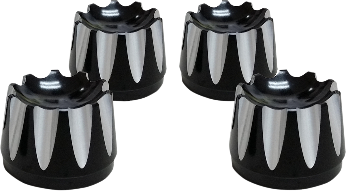 Avon Grips Cover - Head Bolt - Excalibur - Black HBC-304-ANO-EX