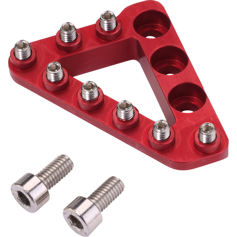 Moose Offroad Rear Brake Tip - Large - Red 82-0000-20-10 | Brake Pedals & Parts