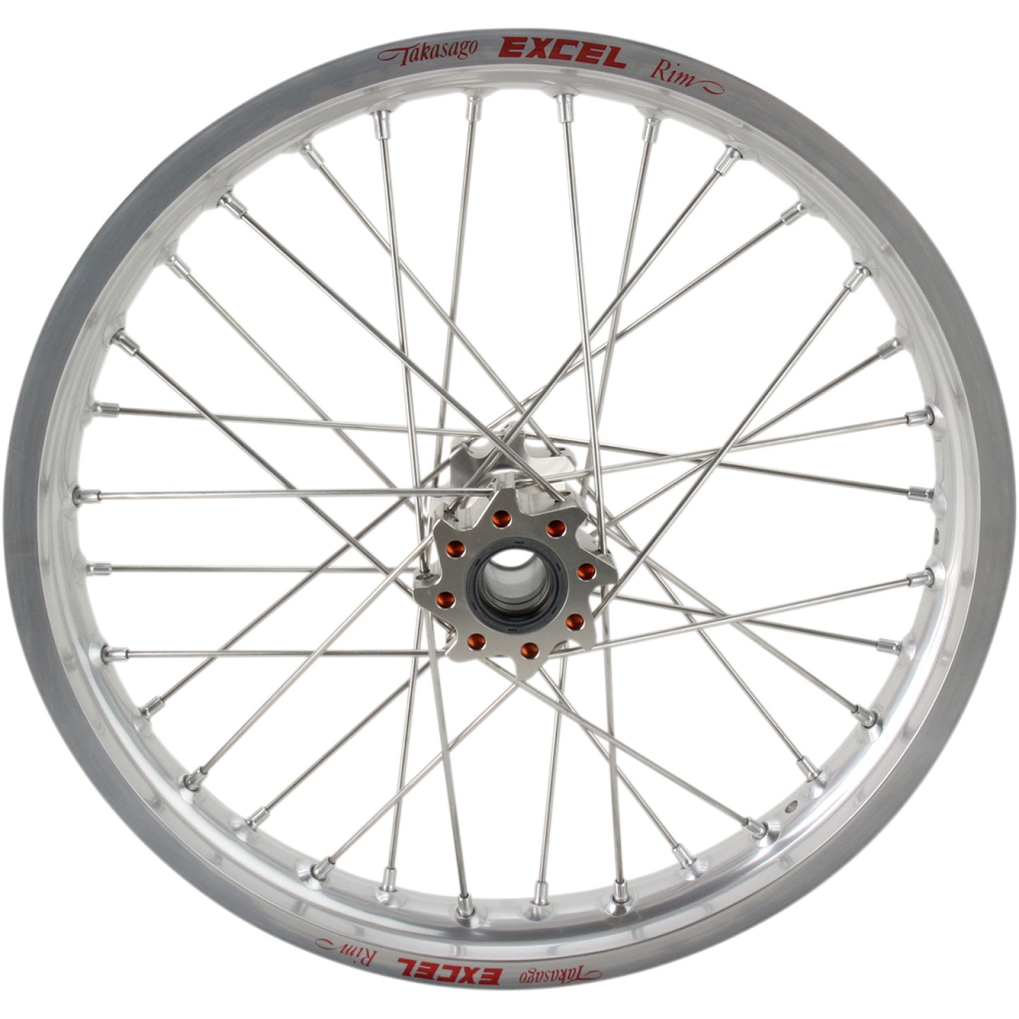 EXCEL Wheel Assembly - Pro Series - 32 Spoke - Rear - Silver Hub/Rim - 19x1.85 2R7CS40