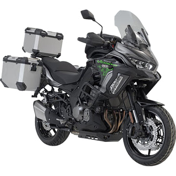 SW-Motech Adventure Luggage System - Silver - Kawasaki Versys 1000 '18-'19 ADV.08.922.75001/S | Luggage Group