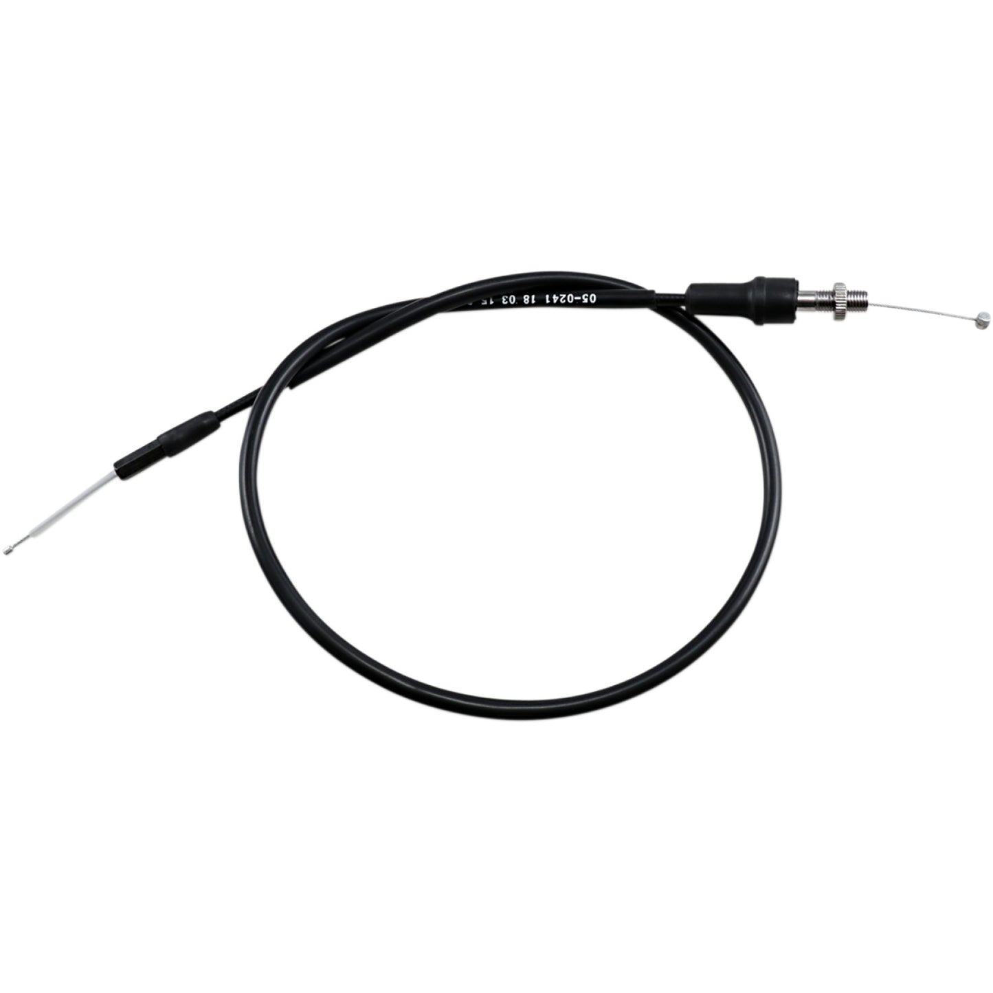 MOTION PRO Black Vinyl Throttle Cable - Pull - Yamaha 05-0241 by Motion Pro