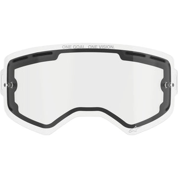 Alpinestars Supertech Lens - Dual - Clear 9100425-016 | Goggles Parts & Accessories