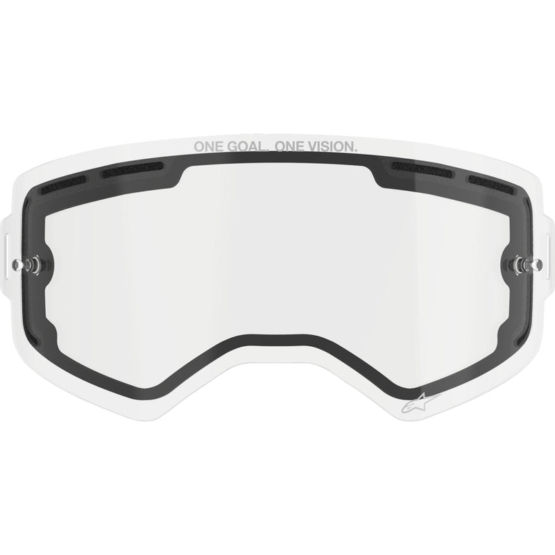 Alpinestars Supertech Lens - Dual - Clear 9100425-016 | Goggles Parts & Accessories