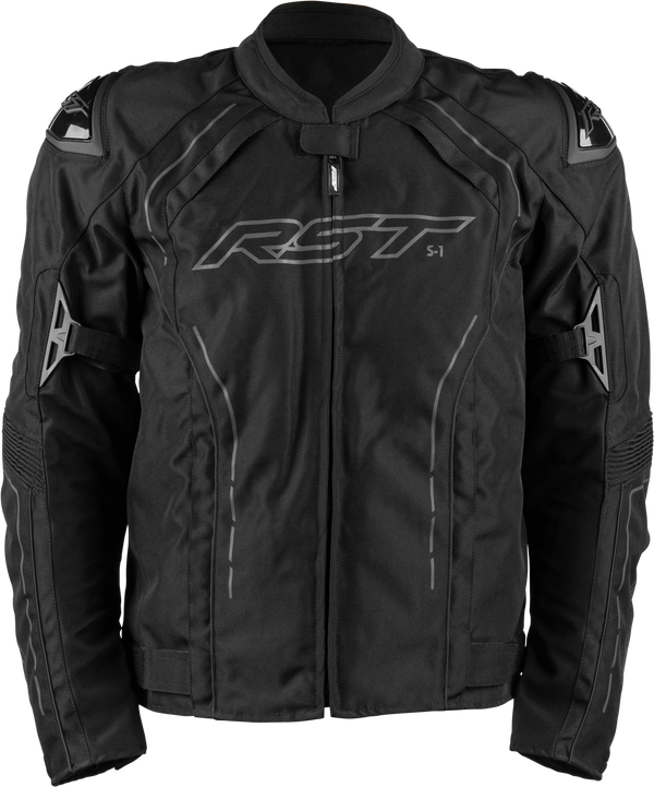 RST S1 CE Textile Jacket - Black/Black - S