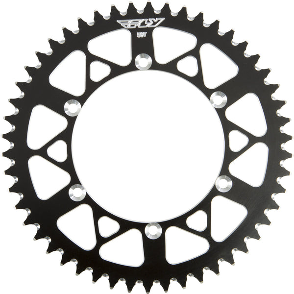 Fly Racing Rear Sprocket Luminum 50T-520 BLK KAW/SUZ