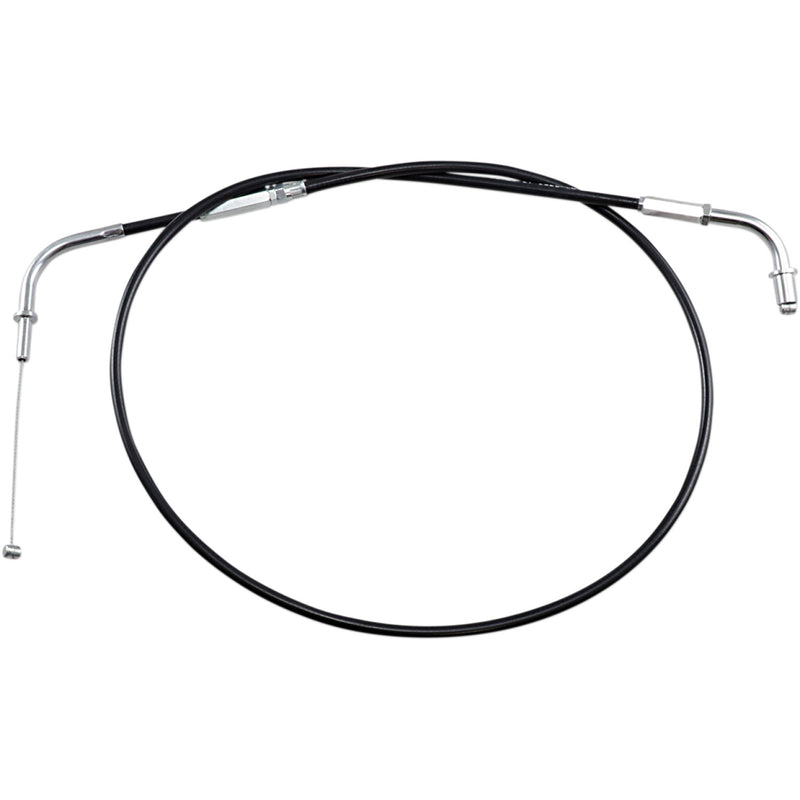 Motion Pro Black Vinyl Throttle Cable - Push - +6" - Kawasaki 03-0283