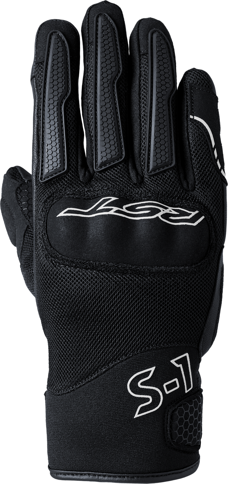 RST S1 Mesh CE Glove - Black/Black/White - 2XL