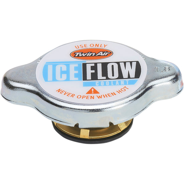 Twin Air Replacement Radiator Pressure Cap - Silver - 1.8 bar - Honda/Kawasaki/Yamaha/Suzuki 177900