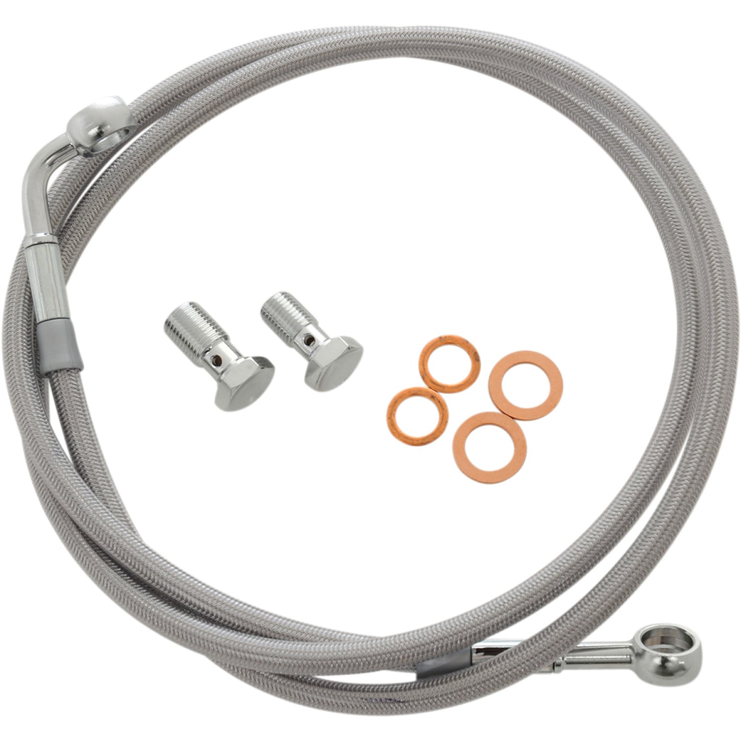 Goodridge Brake Line Kit - Softail/Dyna HD9209-J | Brake Lines Hoses Stainless Steel