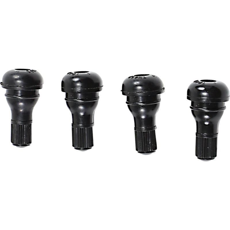 MOOSE OFFROAD Valve Stem - Push-In - Black TR412-B4