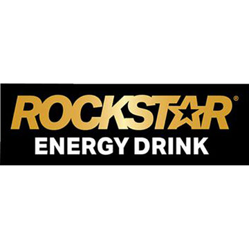 FACTORY EFFEX Logo Decals - ROCKSTAR - 5 pack 28-90002