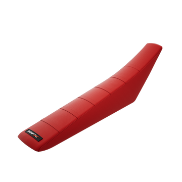 Ribbed Seat Cover Red Gas