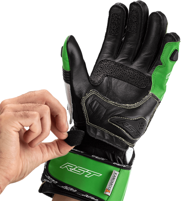 RST Tractech Evo 4 CE Glove - Neon Green/Black Sz - L