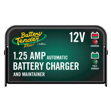 PLUS 1.25 AMP 12 VOLT CHARGER