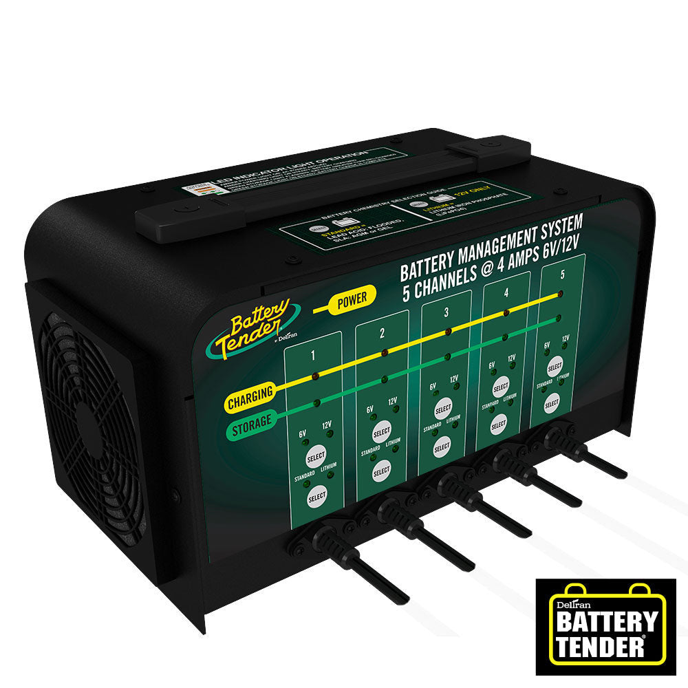 5 BANK BATTERY CHARGER