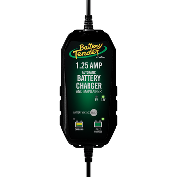 SELECTABLE 1.25 AMP CHARGER 6/12 VOLT