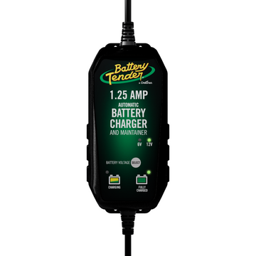 SELECTABLE 1.25 AMP CHARGER 6/12 VOLT