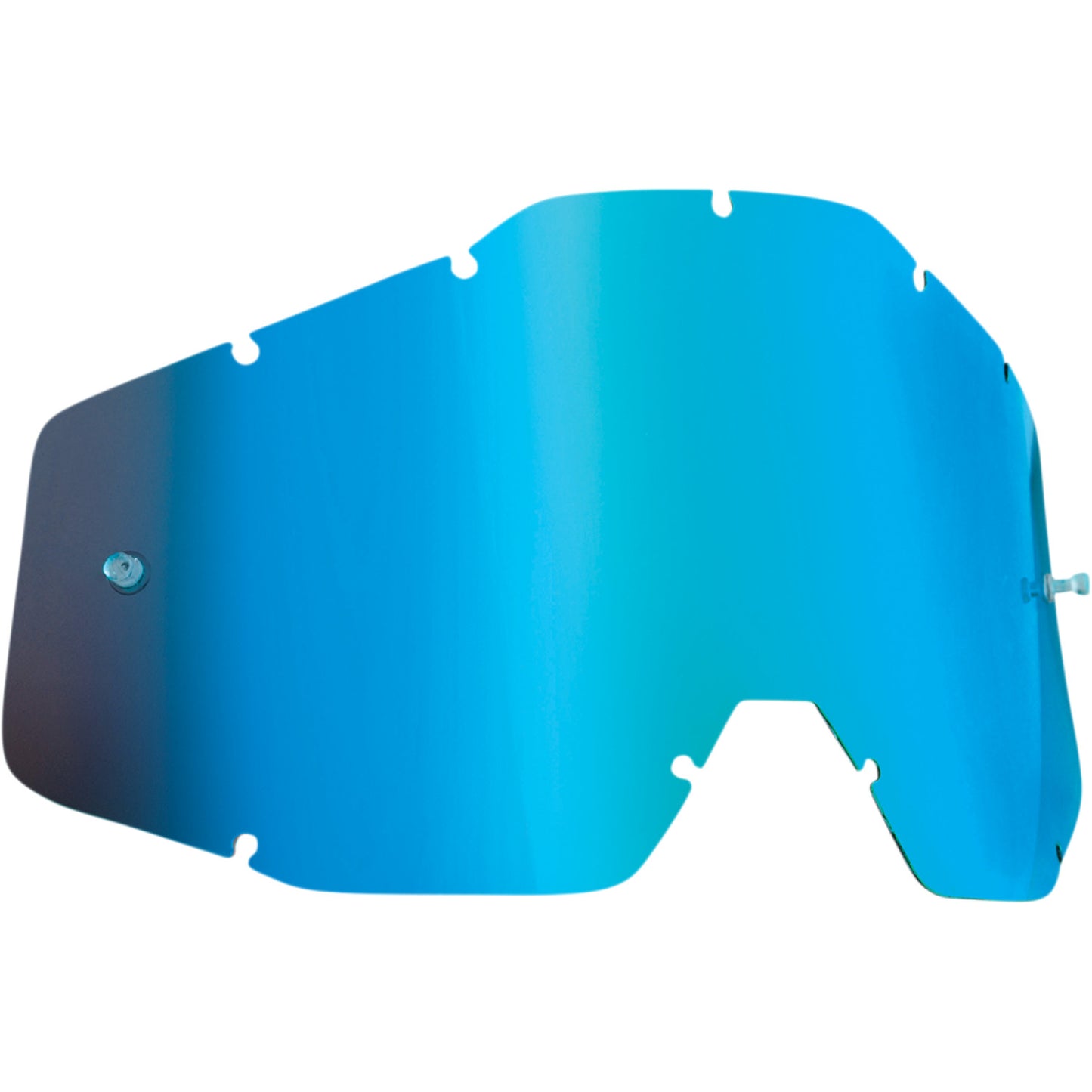 FMF Youth PowerBomb/PowerCore Lens - Blue Mirror F-59018-00001