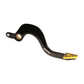 Rear Brake Pedal Hard Ano Yellow Solid Tip Suz