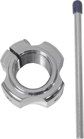 Axle Locking Nut   Double (Silver)
