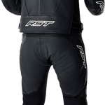 RST Tractech Evo D3O CE Leather Jacket - Black/White - 3XL
