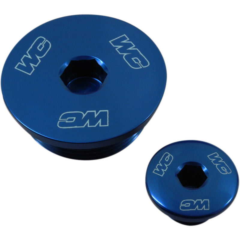 WORKS CONNECTION Engine Plug - Blue - Honda 24-603