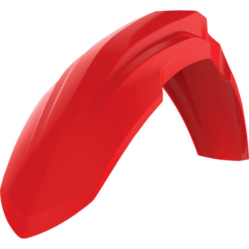 POLISPORT Fender - Front - Restyle - Red - CR 125R/250R 8556300001 by Polisport