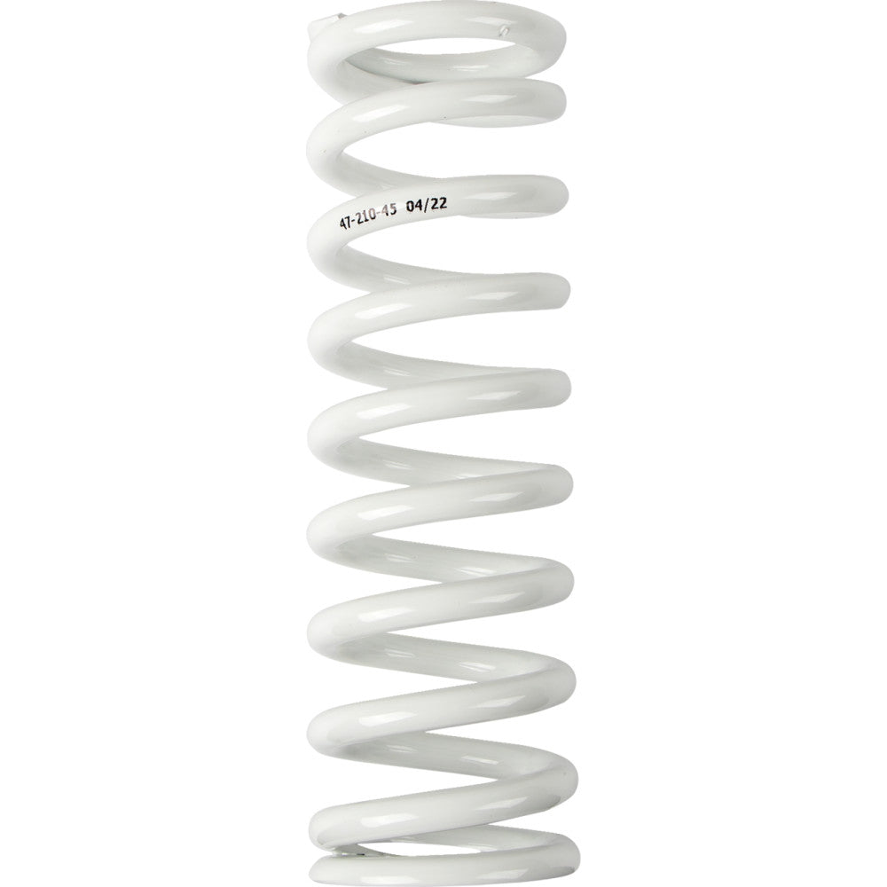 Moose Offroad Shock Spring - 47 mm OD - 45 n/mm - White 1312-0949