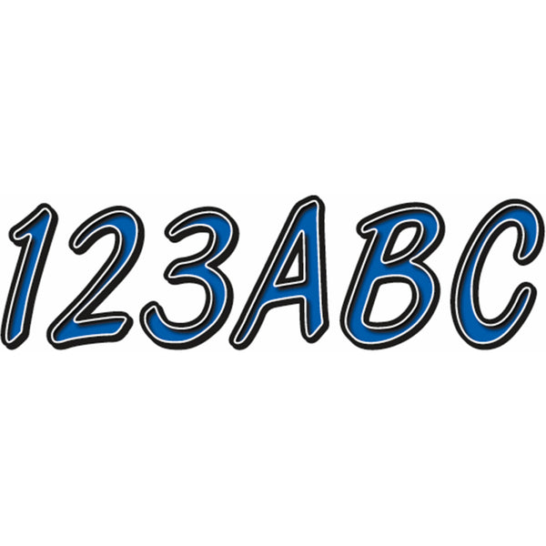 Hardline I.D. Sticker Kit - 400 Series - Blue Gradation BLBKG400