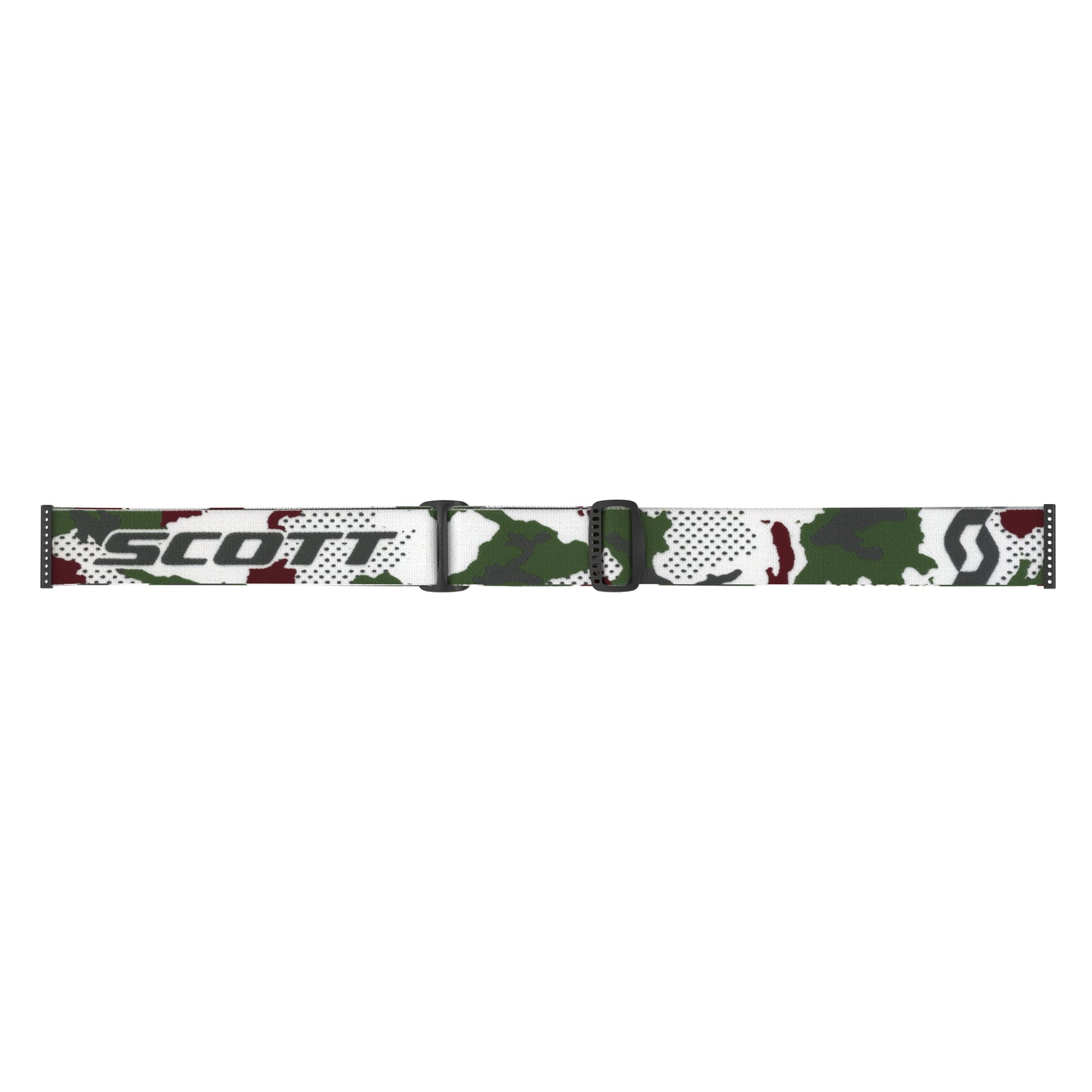Fury Goggle Dark Green/White Camo W/Silver Chrome Works